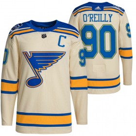 St. Louis Blues Hockeydrakt Ryan O Reilly 90 2022 Winter Classic Authentic - Herre